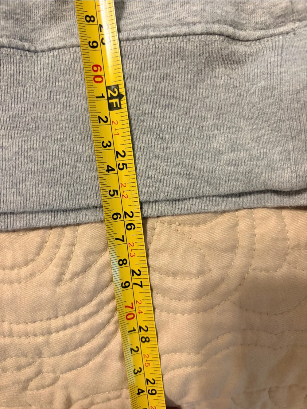 Levi’s Gray Logo Hoodie Pullover Sweatshirt Size L